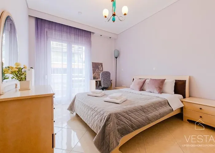 Lavender 2Bdrm Apartment, Vesta Philoxenia